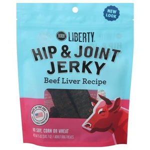 Bixbi Dog Treats Beef Liver Recipe Hip & Joint Jerky Adult 6/5 OZ [UNFI #2753747]
