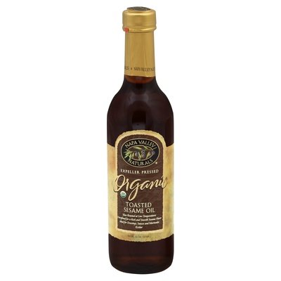 Napa Valley Naturals Sesame Oil Toasted 12/12.7Oz [UNFI #0911156] [ebt]