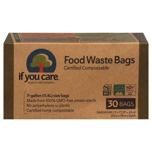 If You Care Food Waste Bags 3 Gallon 30 Ct [UNFI #0699181] T
