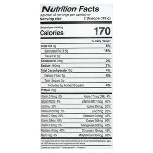 Kos Plant Protein Powder Organic Blueberry Muffin Flavor 20.6 OZ [UNFI #2661833] T