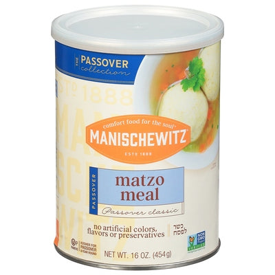 Manischewitz Matzo Meal 12/16 OZ [UNFI #0121921] [ebt]