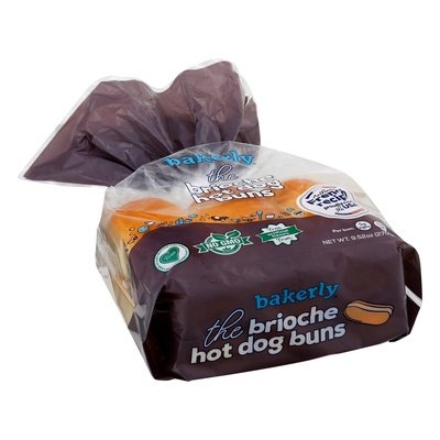 Bakerly The Brioche Hot Dog Buns 14/9.52 Z [UNFI  #2786762]