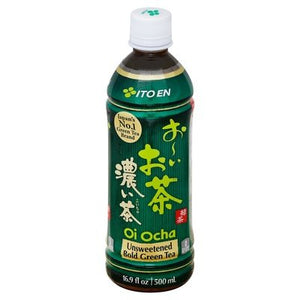 Ito En Green Tea Bold Unsweetened 12/16.9 OZ [UNFI #1052067] [ebt]