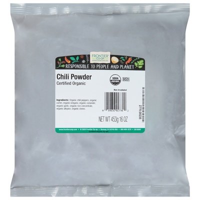 Frontier Nat Prod Co-Op Chili Powder 1 Lb [UNFI #0546333] [ebt]