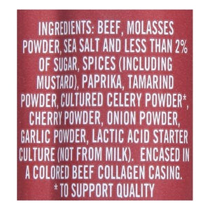 Vermont Smoke And Cure Beef Stick Bbq Seasoned 24/1 OZ [UNFI #1189323] [ebt]