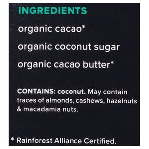 Evolved Chocolate Bar Organic Signature Dark 8/2.5 OZ [UNFI #2028389] [ebt] T