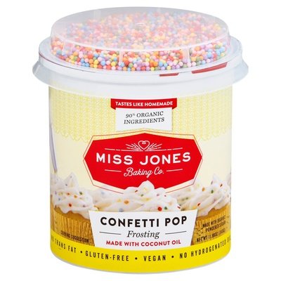 Miss Jones Baking Co Frosting Confetti Pop 6/11.98OZ [UNFI #1899269] [ebt]