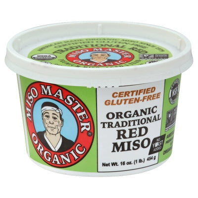 Miso Master Miso Organic Traditional Red 6/16 OZ [UNFI #770743] [ebt]