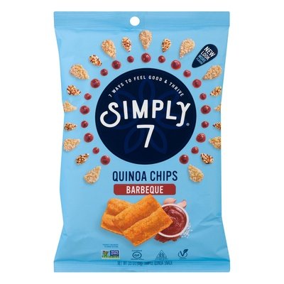 Simply7 Quinoa Chips Barbeque 8/3.5 OZ [UNFI #2770485] [ebt]