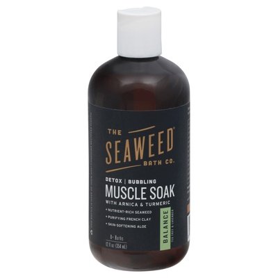 Seaweed Bath Co Muscle Soak Tea Tree & Lavender Detox Bubbling Balance 1/12 OZ [UNFI #2745230] T