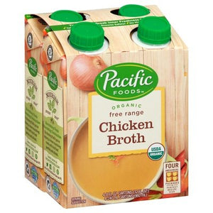 Pacific Foods Broth Organic Chicken Free Range 6/4/8 OZ [UNFI #0229559] [ebt]