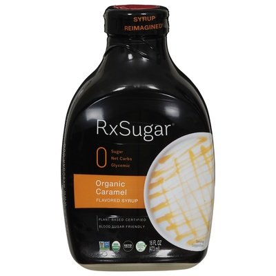 Rxsugar Syrup Organic Caramel 6/16 OZ [UNFI #2868404] [ebt] T