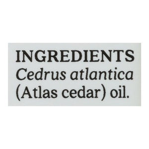 Aura Cacia Pure Essential Oil Atlas Cedarwood 1/.50 OZ [UNFI #1830603] T