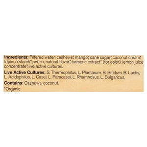 Forager Project Yogurt Alternative Dairy-Free Organic Mango Probiotic 6/8 OZ [UNFI #2670057] [ebt] T