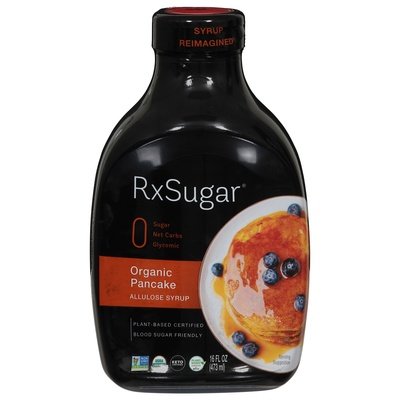 Rxsugar Allulose Syrup Organic Pancake 6/16 OZ [UNFI #2691756] [ebt] T