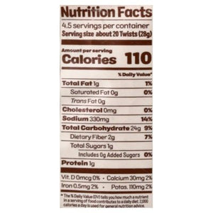 From The Ground Up Pretzels Cauliflower Twists 12/4.5 OZ [UNFI #2278398] [ebt]