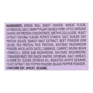 Omni Foods Spring Rolls Veggie Plant 6/6.35 OZ [UNFI  #2907053]