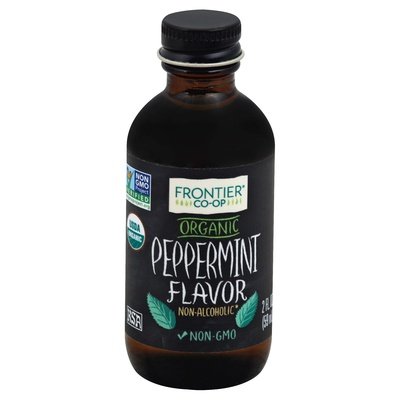 Frontier Nat Prod Co-Op Peppermint Flavor 2 OZ [UNFI #0972893] [ebt]