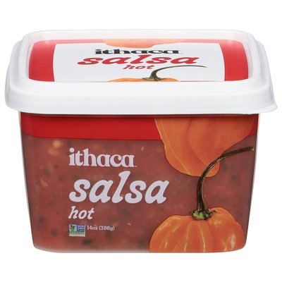 Ithaca Hummus Salsa Hot 6/14 OZ [UNFI #2914364] [ebt]