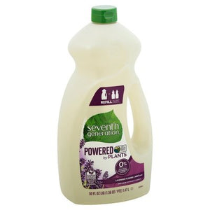 Seventh Generation Dish Liquid Lavender Flower & Mint Scent Refill Size 3/50 OZ [UNFI #2926509] T