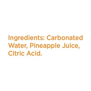 Spindrift Sparkling Water Pineapple Unsweetened 3/8/12 OZ [UNFI #2685626] [ebt] T