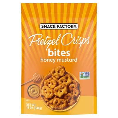 Pretzel Crisps Pretzel Crisps Honey Mustard Bites 12/12 OZ [UNFI #2881308] [ebt]