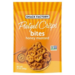 Pretzel Crisps Pretzel Crisps Honey Mustard Bites 12/12 OZ [UNFI #2881308] [ebt]