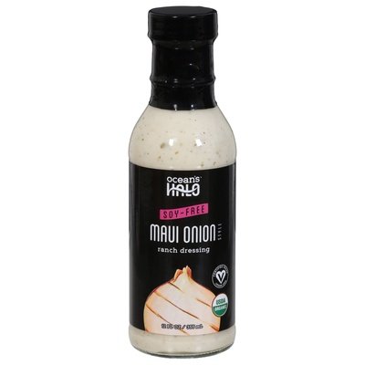 Oceans Halo Ranch Dressing Soy-Free Maui Onion Style 6/12 OZ [UNFI #2628329] [ebt]