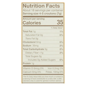 Olivias Croutons Croutons Organic Garlic & Herb 6/4.5 OZ [UNFI #0989566] [ebt]