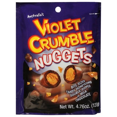 Violet Crumble Candy Honeycomb Bite-Sized 8/4.76 OZ [UNFI #2790350] [ebt] T