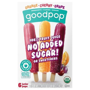 OG2 Goodpop Assorted Junior Pops 8/6/1.65 OZ [UNFI  #2806024]
