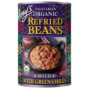Amys Refried Beans Organic Mild 12/15.4Oz [UNFI #0319673] [ebt]