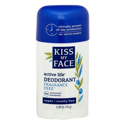 Kiss My Face Deodorant Fragrance Free 2.48 OZ [UNFI #0587634] T