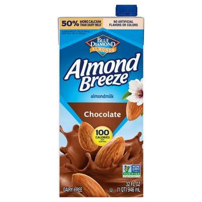 Almond Breeze Almondmilk Chocolate 12/32 OZ [UNFI #0933978] [ebt]