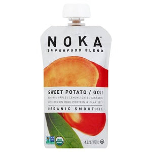 Noka Smoothie Organic Sweet Potato/Goji 6/4.22 OZ [UNFI #1896497] [ebt]