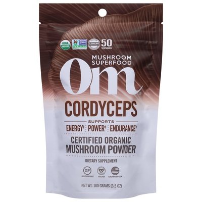 Om Cordyceps Powder 3.5 OZ [UNFI #2390557] T