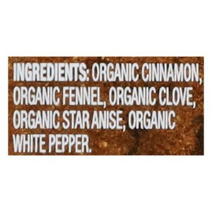 Simply Organic Five Spice Powder 6/2.01 OZ [UNFI #1692169] [ebt]