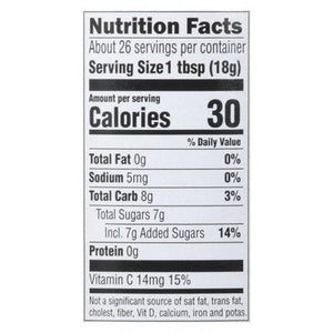 Crofters Spread Peach Organic Premium 6/16.5 OZ [UNFI #2641827] [ebt]