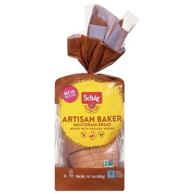 Schar Bread Gluten-Free Multigrain Artisan Baker 8/14.1 OZ [UNFI #2710069] [ebt]