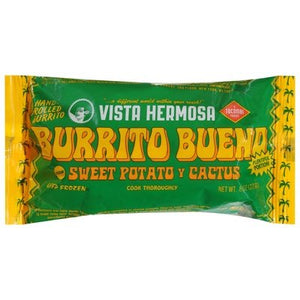Vista Hermosa Burritos Sweet Potato Cactus 10/8 OZ [UNFI  #2940666]
