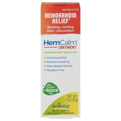 Hemcalm Hemorrhoid Relief Ointment 1 OZ [UNFI #2565422] T