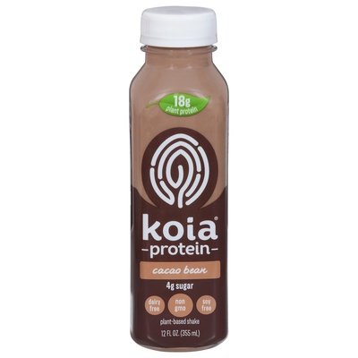 Koia Protein Shake Cacao Bean 6/12 OZ [UNFI #2995835] [ebt] T