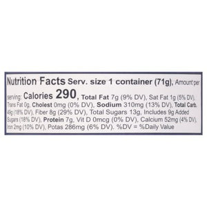 Bobs Red Mill Oatmeal Gluten Free Blueberry And Hazelnut 12/2.5 OZ [UNFI #1770593] [ebt]