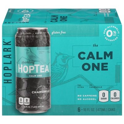 Hoplark Hoptea Sparkling Tea Chamomile 4/6/16 OZ [UNFI #2769057] [ebt]