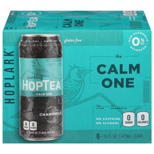 Hoplark Hoptea Sparkling Tea Chamomile 4/6/16 OZ [UNFI #2769057] [ebt]