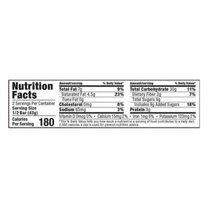 Bobos Oat Bars Peanut Butter Chocolate Chip Oat Bar 12/3 OZ [UNFI #2409639] [ebt]