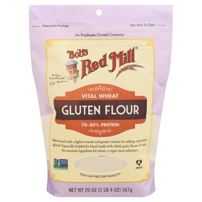 Bobs Red Mill Gluten Flour Vital Wheat 4/20 OZ [UNFI #2596245] [ebt]