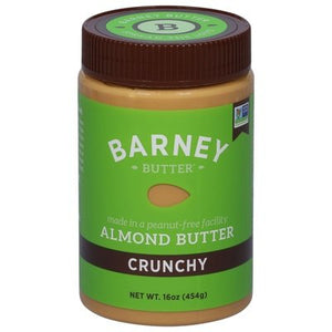 Barney Butter Almond Butter Crunchy 6/16 OZ [UNFI #0100404] [ebt]