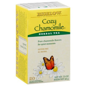 Bigelow Herbal Tea Cozy Chamomile Bags 6/20 Bag [UNFI #0725374] [ebt]