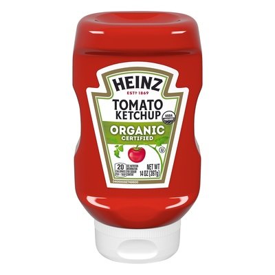 Heinz Organic Certified Tomato Ketchup 6/14 OZ [UNFI #1527258] [ebt]